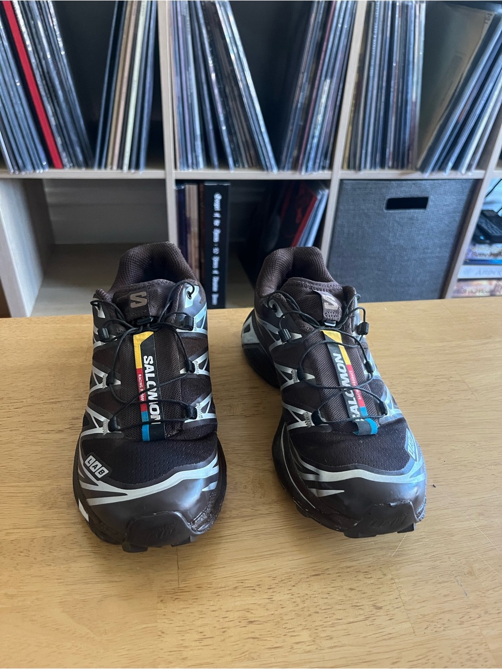 Salomon XT 6 Brown/Silver Sneakers - Picture 6 of 6
